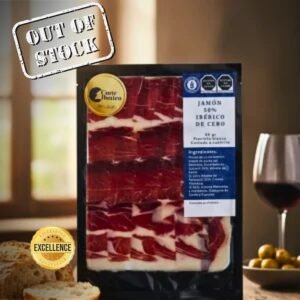 Sobre de 90gr Cortado a Cuchillo Jamón 50% de Cebo CORTE IBÉRICO