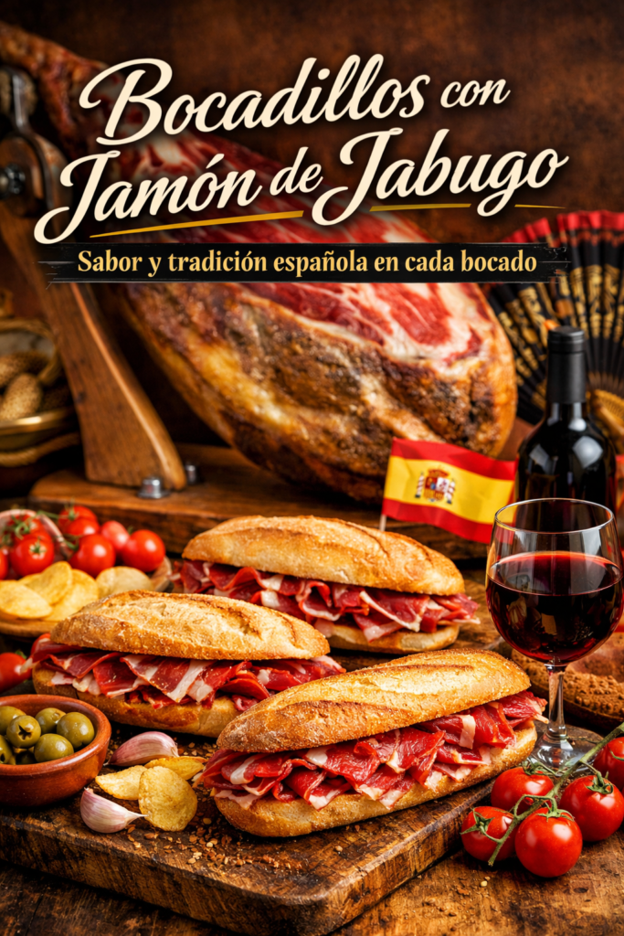 Bocadillos con Jamón de Jabugo: Sabor y tradición española en cada bocado