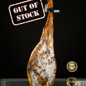 Jamón 100% iberico de bellota precinto negro